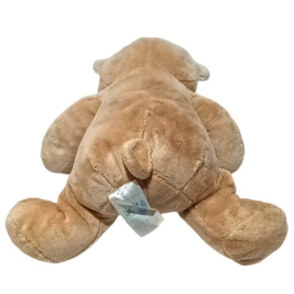 Build-a-Bear Plush‎ 14" Stuffed Teddy Bear Embroidered Eyes Beige Fur - Picture 2 of 7